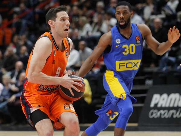 נקודת האור של מכבי במשחק (getty)