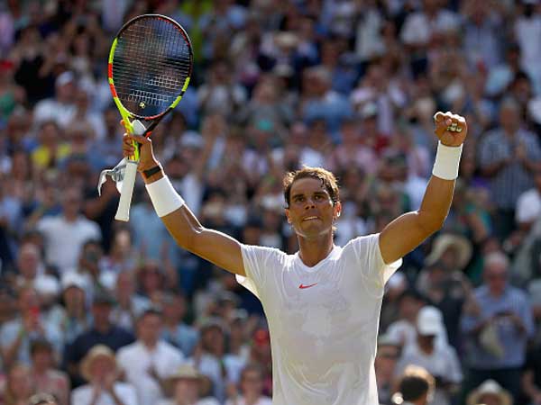 נדאל, טייל מול סלע וכעת גם צלח את הסיבוב השני (getty)