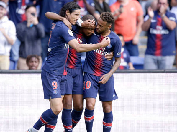 הטריו של פ.ס.ז' קיבל הגרלה קשה (getty)