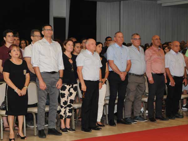 הטקס לזכרה של נועה חייט (באדיבות מכבי ישראל)