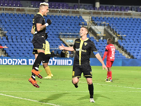 והמשיך עם עוד שער שלו לפני הירידה להפסקה (אודי ציטיאט)