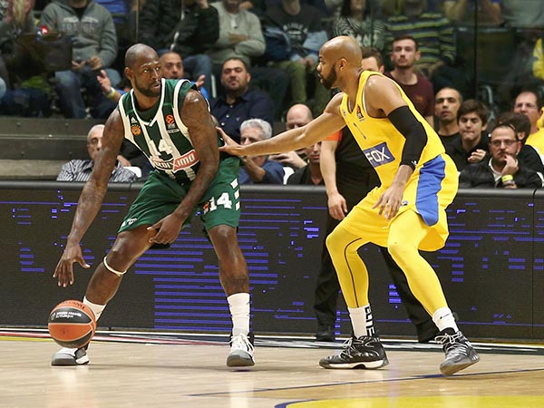 טיוס שומר על גיסט, רבע שני נהדר לסנטר של מכבי (אלן שיבר)