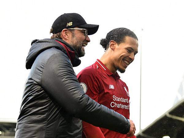 חוזרים לפסגה. קלופ ו-ואן דייק (getty)