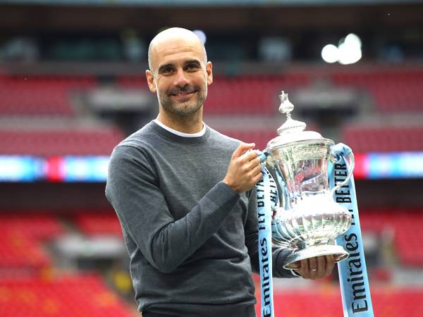 גווארדיולה. השלים זכייה בכל תואר אפשרי (Getty)