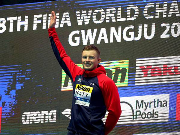 פיטי. זכה בזהב, לא שיפר את השיא מאתמול (Getty Images)