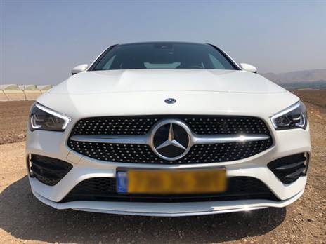מרצדס CLA. דמוית קופה (צילום: אייל אברהמי)