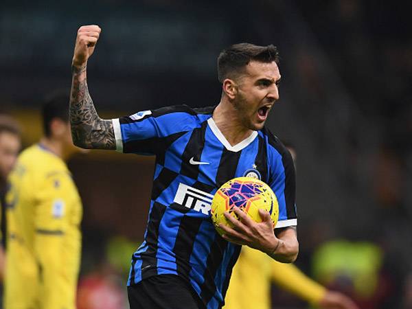 וסינו, כבש את הראשון לאינטר (getty)