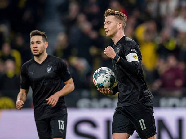 רויס חגג עם צמד ובישול (GETTYIMAGES)