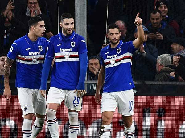 סמפדוריה השוותה אחרי טעות בהגנה של האורחת (getty)