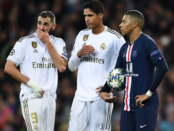 עם וראן ובנזמה. אמבפה יצטרף לחבורה הצרפתית במדריד? (Gettty)