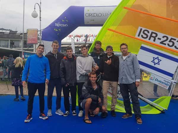 נבחרת הגברים (צילום באדיבות איגוד השייט)