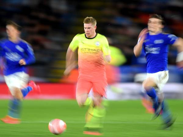 דה בריינה היה מעל כולם (GETTY)