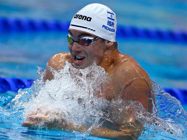 חצי גמר שני באליפות העולם. פיצ'וגין (צילום: איגוד השחייה)