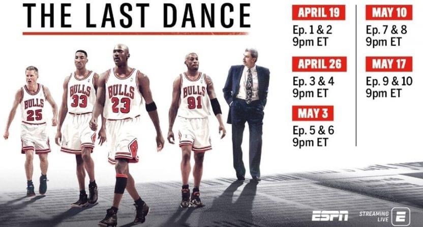 אי אפשר לחכות. הריקוד האחרון (ESPN)