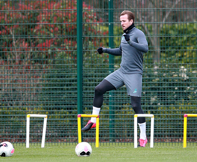 קיין באימונים אישיים בזמן הקורונה. (GETTY)