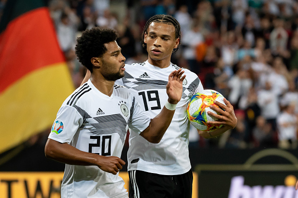 גנאברי וסאנה בנבחרת גרמניה. בקרוב באגפי באיירן (Getty)