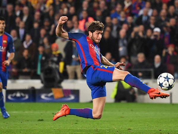 סרג'י רוברטו ברגע הגדול בקריירה (Getty)