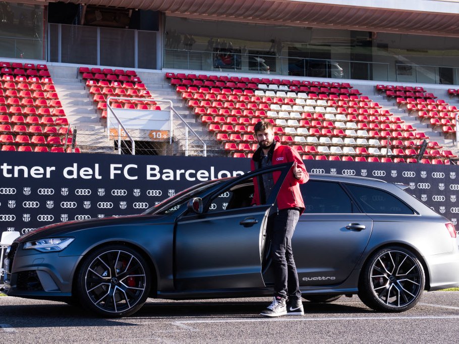 בלם קבוצת ברצלונה ג'רארד פיקה (צילום: Getty)