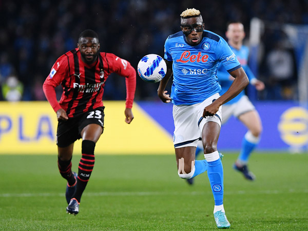 אוסימן. עדיין לא הגיע לגובה של טומורי ( Francesco Pecoraro/Getty Images)