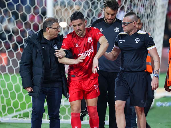 בב"ש מקווים כי לא מדובר בפציעה חמורה מדי. סולומון (צילום: דני מרון)