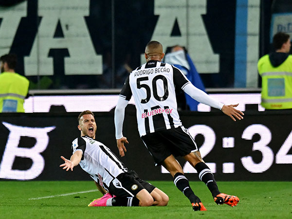 לובריץ' ואודינזה חגגו מוקדם (Alessandro Sabattini/Getty Images)