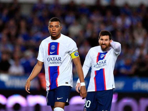 מסי ואמבפה. יסיימו במקומות גבוהים (Aurelien Meunier - PSG/PSG via Getty Images)