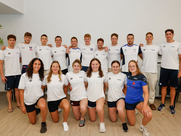 משלחת השחייה לפריז | צילום: גיא יחיאלי, איגוד השחייה