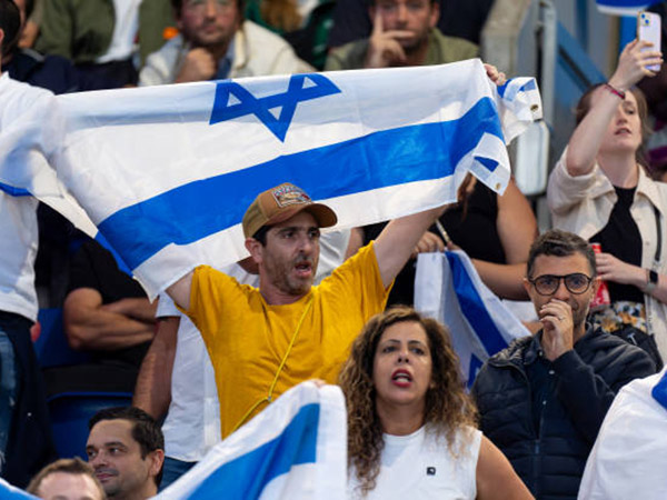 ישראל קיבלה תמיכה ביציעים (באדיבות הוועד האולימפי בישראל)