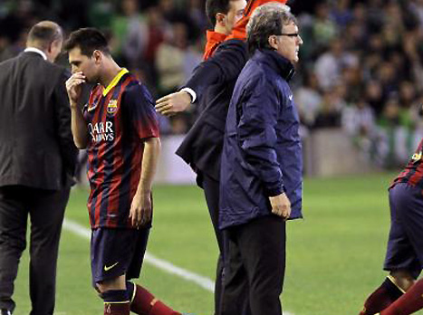 מסי שוב נפצע, הסתדרו בלעדיו (GETTYIMAGES). צפו בתקציר