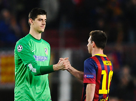 קורטואה, שוב לא נכנע למסי (gettyimages)