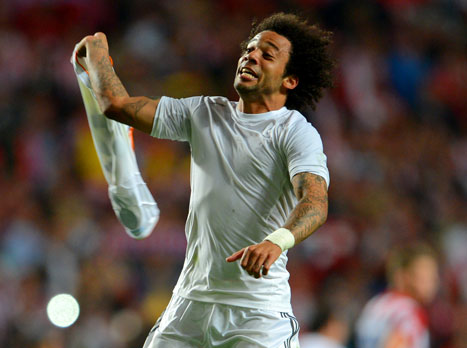 ובחזרה לחגיגות של ריאל. וכן, הפעם אנחנו מחמיאים למרסלו