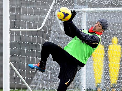 גם בליברפול הוא מתאמן על זה (gettyimages)