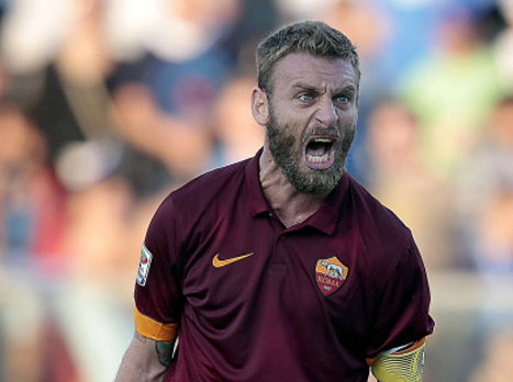 דה רוסי, היו גם עצבים (gettyimages)