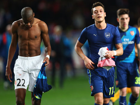 עוד אכזבה לתותחנים (getty)