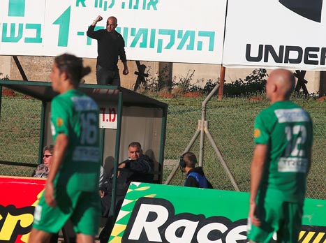 תראו מאיפה אבוקסיס חוגג... (צילום: אלן שיבר)
