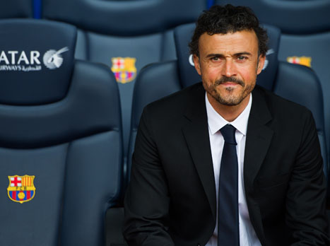 לואיס אנריקה, לא מזלזל ביובה (Gettyimages)