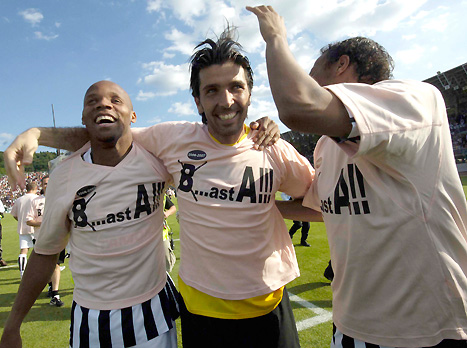 חווייה גדולה בליגה השניה. בופון עולה לדרגת אליל (gettyimages)