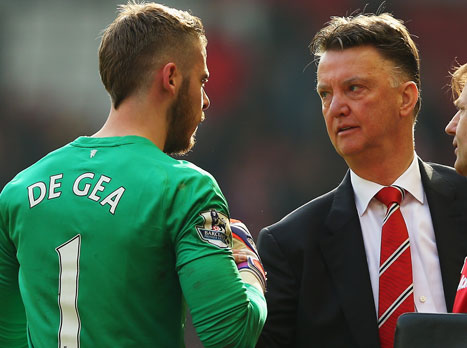 יישארו קרובים? ואן חאל ודה חאה (gettyimages)