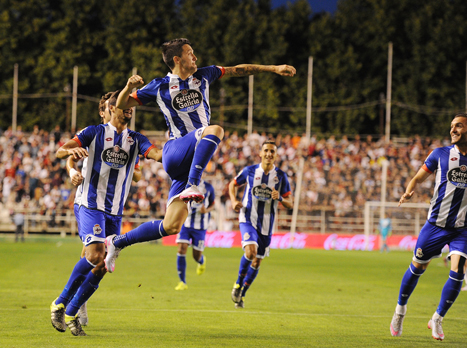 לה קורוניה חוגגת הערב. לא התקשתה מול ראיו (getty)