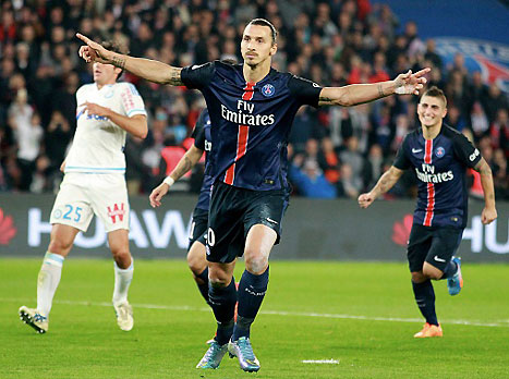 איברהימוביץ', המלך החדש של פאריס (Gettyimages)