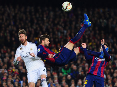 פיקה וראמוס יצטרכו להשאיר את היריבות בצד (GETTYIMAGES)