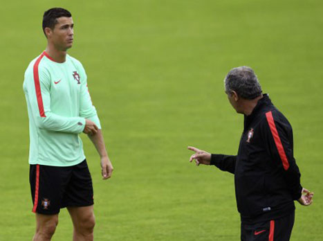 סנטוס בונה על עוד מופע של רונאלדו (GETTYIMAGES)