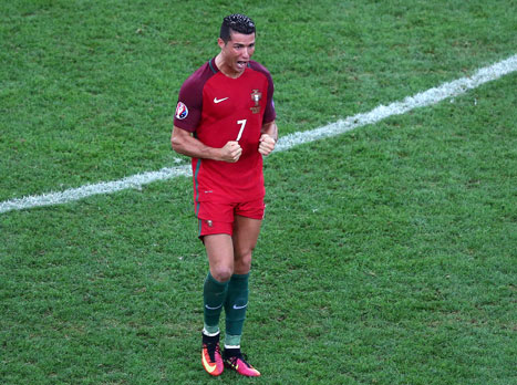 קווארסמה חוגג את שער הניצחון (getty)