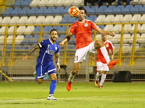 לא זוכה ליותר מדי דקות בב"ש. שבתאי (צילום: לירון מולדובן)