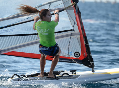 עלתה לשיוט המדליות מהמקום השביעי. גלר (באדיבות עמית שיסל)