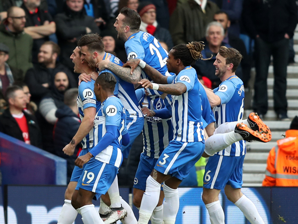 ניצחון שלישי ברציפות. ברייטון (Getty)