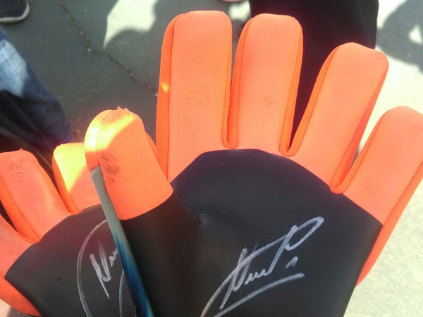 הככפות של נוייר בביקור בישראל