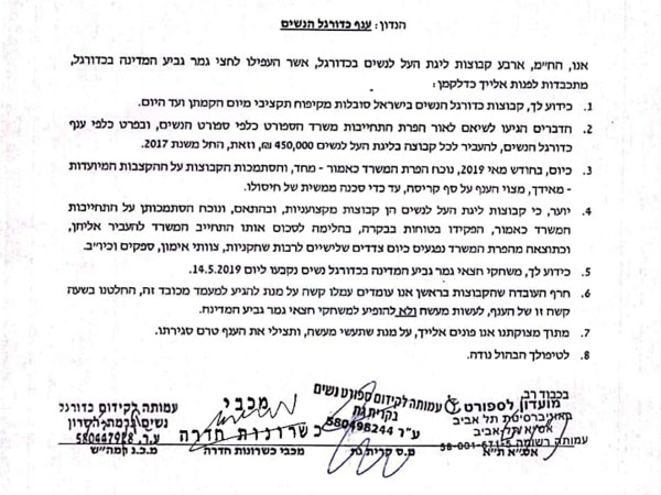 המכתב הרשמי. השרה רגב תגיב לאיומים?