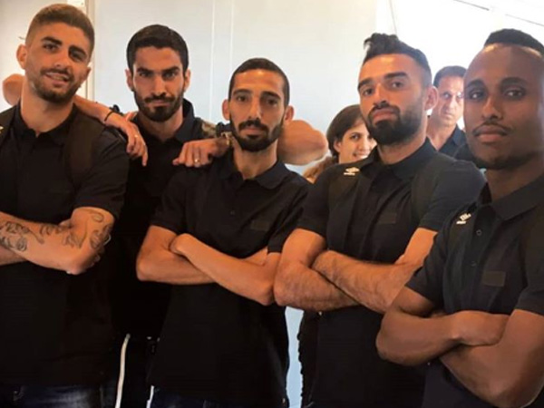 שחקני בית"ר ירושלים במחנה (צילום: האתר הרשמי)
