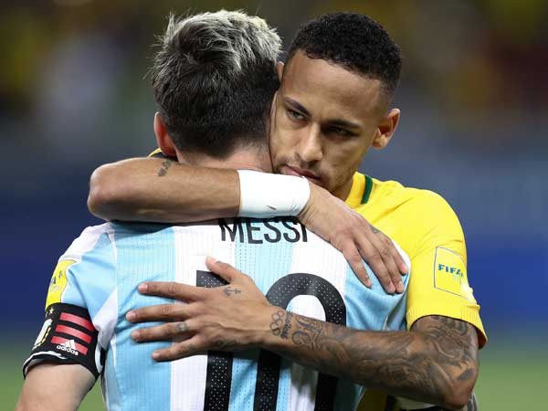 עם מסי. בקרוב יחזרו לשתף פעולה? (Getty)